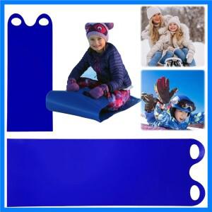 롤업 스노우 썰매 접이식 스노우보드 2개의 손잡이가 있는 스노우 슬라이더 패드 롤업 스키 패드 샌드 슬라