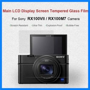 소니 RX100M7 RX100 Mark7 용 화면 보호대 반사 방지 및 충격 흡수 보호대 필름