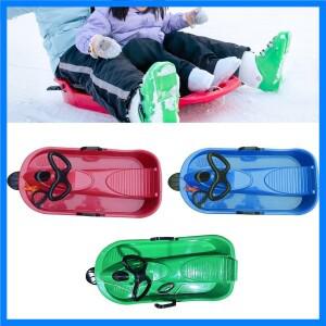 어린이용 눈썰매 양쪽 손잡이 핸들 및 브레이크 포함 유아 남아 여아용 잔디 및 언덕용