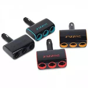 차랑용 시거잭 3구 멀티 소켓 접이식 플러그 차량