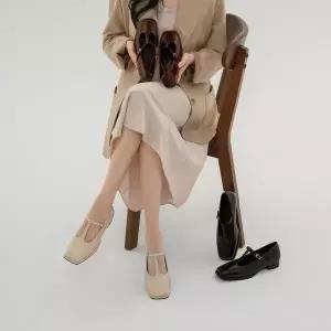 [소보제화]다이브린 스트랩 단화 로우힐 2cm