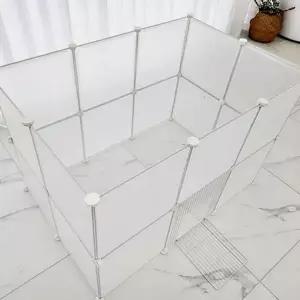 반려동물 강아지 울타리 조립식 고양이 울타리 소형 펜스