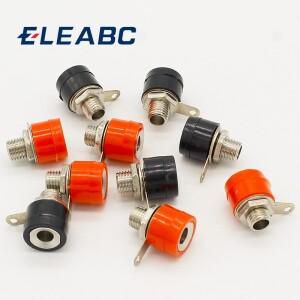 10 개몫 4mm 바나나 바인딩 포스트 소켓