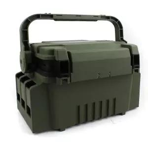 MVS7090G 케이스 낚시 태클박스 로드 스탠드 투톤