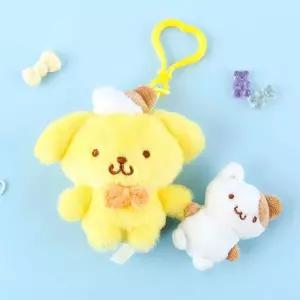 WL 산리오 폼폼푸린 프렌즈소풍 가방고리 13cm