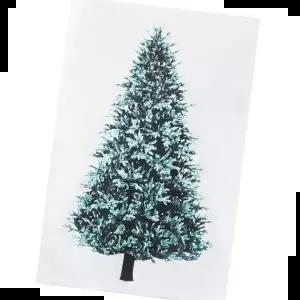 크리스마스장식 파인트리 벽화현수막 150x200-특대