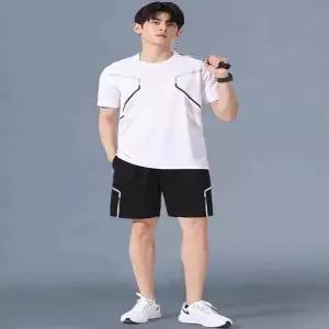 반바지 반팔 상하의세트 트레이닝복 여름운동복 남자