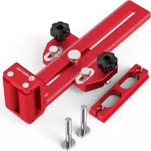 얇은 립 지그 안전 원웨이 롤러 베어링 테이블 톱 가이드 반복적인 좁은 스트립 절단을 위한 3/8인치 x