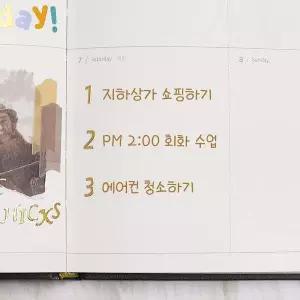 PVC 스티커 숫자 골드