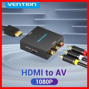 Vention HDMI To AV RCA 어댑터 HDMI 변환기 미니 박스 RCA AV CVSB LR 비디오 컴포지트 AV 스케일러 변환