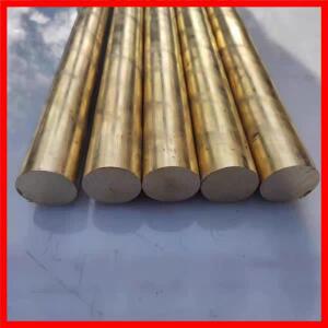 알루미늄 청동 막대 QAl9-4 고강도 내마모성 청동 슬리브 - 엔지니어링 응용을 위한 산업용 금속 막대 플레