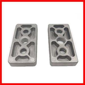 4080 엔드 페이스 연결 플레이트 연장 및 두꺼운 지지 플레이트 산업용 알루미늄 프로파일 액세서리 M8 12