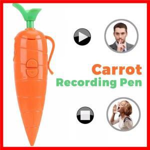 주디 & 닉 당근 보이스 레코더 전자 사운드 장난감 그래피티 쓸 수 있는 볼펜 신기한 보이스 레코더 펜 선
