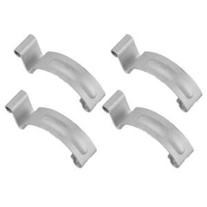 에어 필터 클리너 하우징 박스 뚜껑 클립 실버 닛산 나바라 D40 YD25 태국 YD25DDTi  4 개