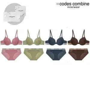 코데즈컴바인 이너웨어 선물포장 여성 브라팬티 4종세트 BRBP961PKBGBRKH