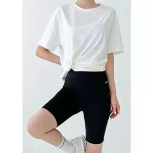 [라일리여성의류] Rly 여성 스포츠 반팔티 레깅스 5부 세트 1P 트레