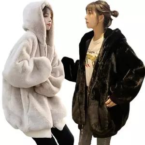 [라일리여성의류] Rly 퍼롱코트 여자털코트 여자퍼코트 페이크퍼코트 퍼