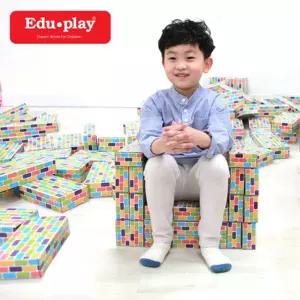 빅사이즈 대형장난감 종이블럭 어린이집 유아 집중력