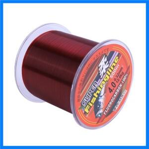 초강력 내마모성 나일론 낚싯줄 모노필라멘트 리더 플라이 라인 민물 바닷물용 와이어 500m
