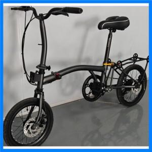 미니 다채로운 전기 도금 프레임 접이식 자전거