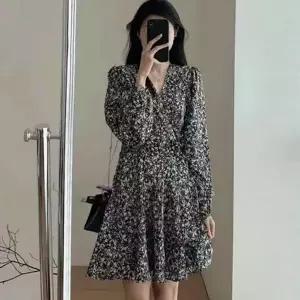 퍼프소매 바캉스 데이트룩 랩드레스 미니원피스 (KYR-WFH790J)