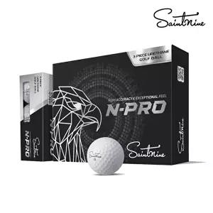 [세인트나인]정품 세인트나인 N PRO 우레탄 3피스 골프공 골프볼
