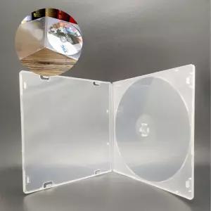 투명 슬림 CD DVD 정리 케이스 CD케이스 DVD케이스 투명CD케이스 CD보관함