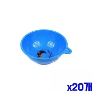 bns 플라스틱 컬러 욕실 바가지 22.5x32.5x8.5cm x20개