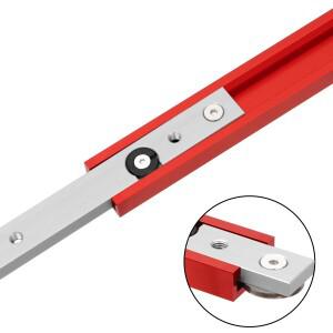 2pcs 알루미늄 합금 T-트랙 T 트랙 마이 터 바 슬라이더 지그  고정 장치 테이블 톱 게이지로드 목공 도구