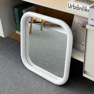 [모카바스]국내생산 메탈 인테리어 욕실 화장대 멜로 프레임 거울 600x600