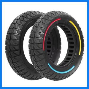 10x2.5-6.1 KUGOO M4/M4 Pro 전기 스쿠터 방지 펑크 튜브리스 타이어 타이어 부품 용 오프로드 솔리드 펑크