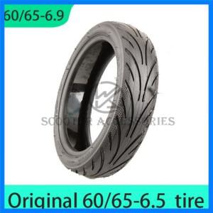 Ninebot Max G2 전기 스쿠터 펑크 방지 진공 타이어 부품 용 젤리가 포함 된 기존 60/65-6.9 자체 수리 튜