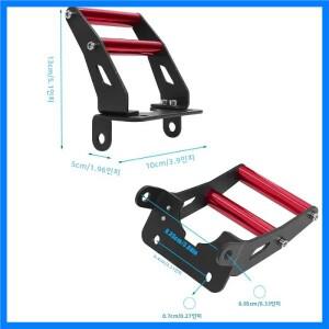 Kugoo M4 전동 스쿠터용 알루미늄 합금 스쿠터 발판 후면 발판 지지대는 발 압력을 줄여줍니다.