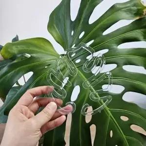 화분지지대 몬스테라 투명 고정 아크릴 사무실 지지대