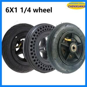 소형 Eurf 전기 스쿠터용 솔리드 인플레이션 휠 타이어 내부 튜브 오토바이 A-접이식 자전거에 적합 6x1 1/