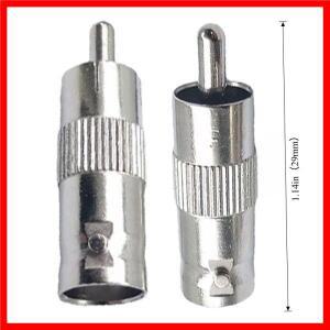 10개 감시 비디오 어댑터 키트 - BNC 암/수 BNC - RCA Q9 - RCA/AV 커넥터 - CCTV 카메라 DVR과 호환 가능