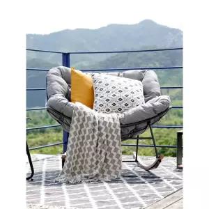 푹신한 흔들 의자 1인 안락 소파 야외 라운지 거실