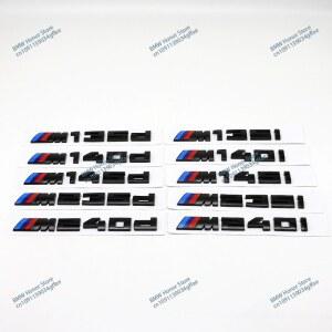 BMW M340 M530 M550 M440 M630 M640 M135 M140 M235 M240 M760Li M850i용 자동차 레터링 리어 트렁크 데칼 엠블럼 배지 로고 스티커
