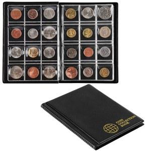 OSOPOLA 동전 보관 앨범 - 수집가용 120 포켓 수집 홀더 블랙 CS3912