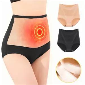 겨울 복부 팬티 따뜻한 여자 기모거들 하이웨이스트