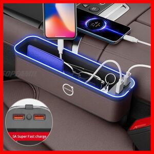 볼보 카시트 갭 슬롯 틈새 보관함 USB 충전 정리함 XC40 S40 C30