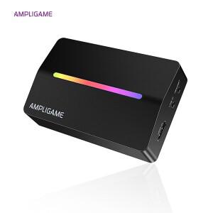 AmpliGame 비디오 캡처 카드 오디오 게임 라이브 스트리밍용 4k HD 1080 60fps PS4WindowsMac OS스위치와