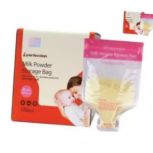 퍼펙션 분유 저장팩 핑크 120매