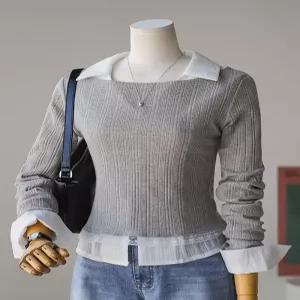 [잇수다랩] 키리릴 레이스 티셔츠