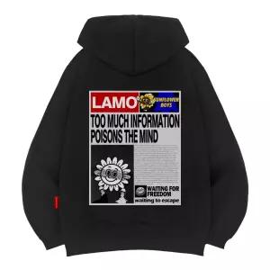 엘라모 3H 라모페이퍼 후드티 남녀공용 빅사이즈 M~4XL