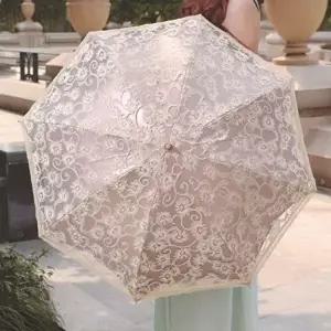 차단 자외선 오로라 레이스양산 이중 레이스 양산 암 (KYR-WD81CB4)