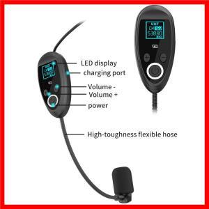 무선 헤드셋 마이크 스피치 및 컨퍼런스의 야외 라이브 스트리밍을 위한 핸드헬드 및 헤드셋 기능 결합.