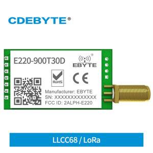 E220-900T30D 무선 LoRa ISM 868MHz 915MHz 모듈 다중 전송 확산 스펙트럼 DIP UART 인터페이스 SMA-K 안테나