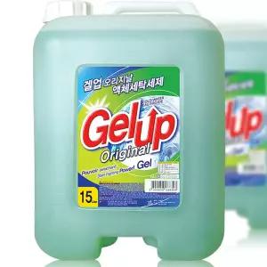 겔업 고농축 액체세제15kg 총15000젤타입 {QHJ}