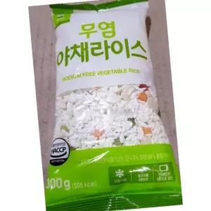 천일 무염 야채 라이스 300g 15개 업소용 냉동 볶음밥